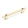 Cappio pk117 bracket handle, m/o 128 mm, beige color