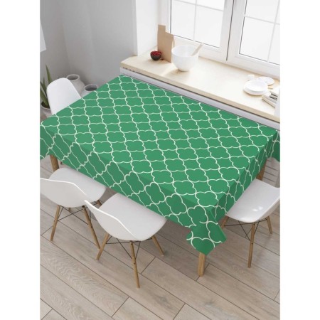 The tablecloth "Classic ornament", rectangular, Saten, size 120x145 cm