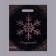 Package "Christmas tree Snowflake", polyethylene with a cut pen, L 30 x 40 cm, 60 μm