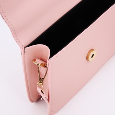 Baby Bag with lightning, long belt, pink color-2