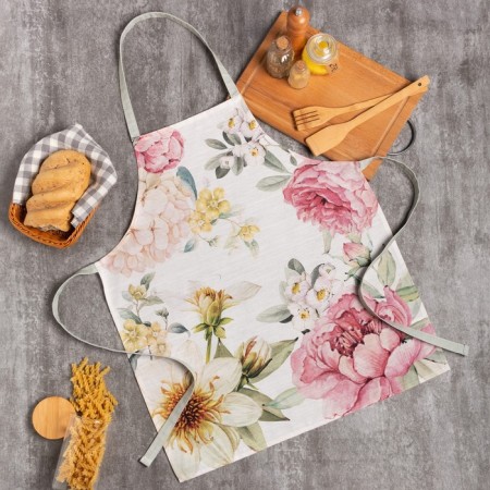 Apron Ethel "Tenderness" 60x70 cm, 100% cotton, reps 210 g/m2