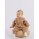 Combine Knitted Rant KnitWear, height 68 cm, beige color