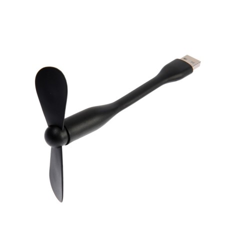 Fan with a flexible housing Luazon Lof-05, USB, 11 cm, black-2