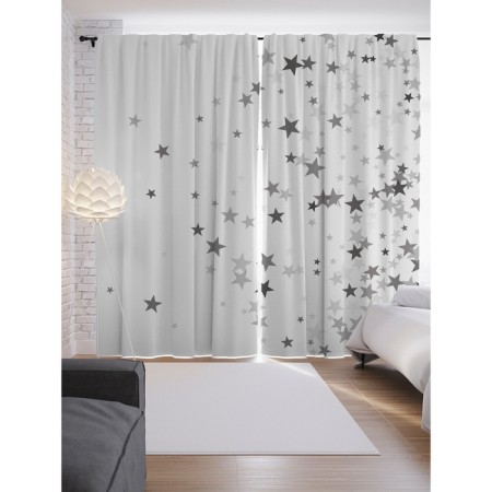 Photostes "Stars Mona", Saten, size 145x265 cm, 2 pcs