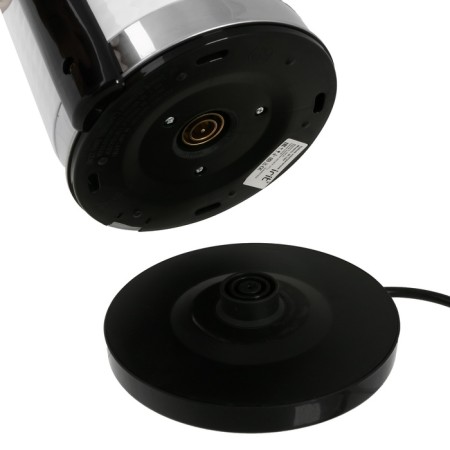 Electric kettle IRIR IR-1367, metal, 1.8 l, 1500 watts, white-black-7