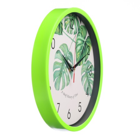 Watch Wall "leaves", D-30 cm, smooth move-1