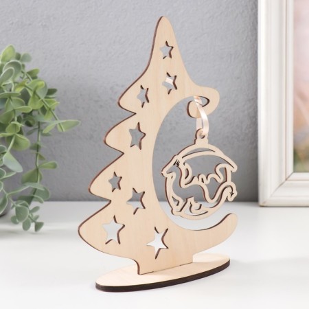 Souvenir "Christmas tree. Dragon" 15x18.5 cm (set 3 parts)-1