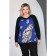 Women's sweater, size 54, the color is blue, black