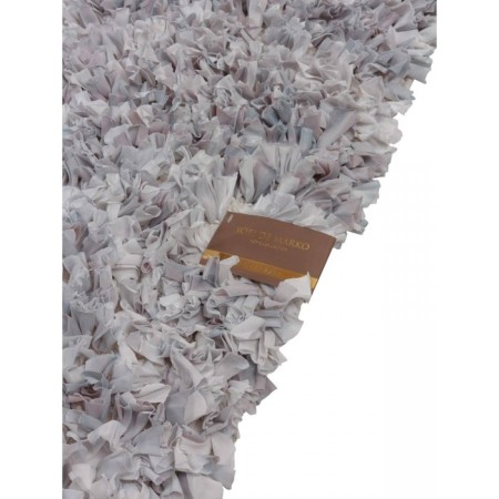 Bathroom rug, size 60x100 cm, gray color-2