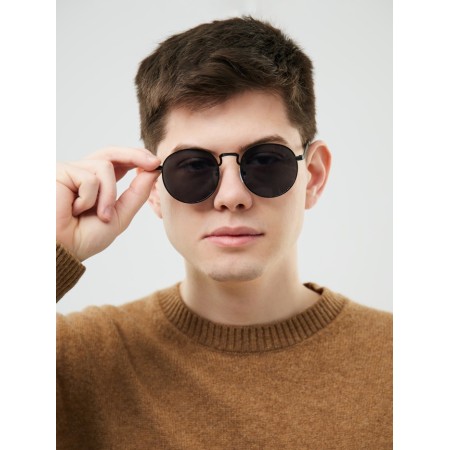Sunny glasses round, UV 400, width 14 cm, pipe 14 cm-2