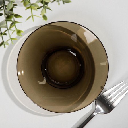 Glass saucer "Good morning", d = 13 cm
