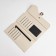 Lightning wallet, beige color