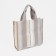 Bag-touut without fastening, gray color