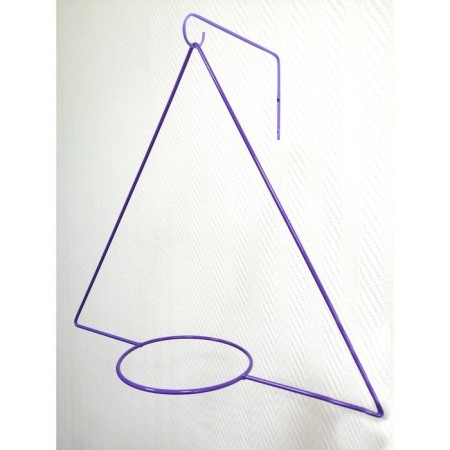Kashpo holder, D = 17.5 cm, with bracket, purple-2