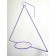 Kashpo holder, D = 17.5 cm, with bracket, purple