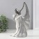 Souvenir Ceramics "Waltz" silver-white 24.6x15x7 cm