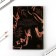Golden Teacher Gift set: A5 Diary 80 sheets, Ballic metal handle 0.8 mm, soapy petals 3 pcs
