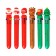Automatic ballpoint handle 10 color, rod 0.7 mm, "New Year", mix