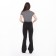 Female jeans, black color, size 40 (46)
