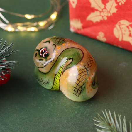 New Year. Souvenir "Snake Zhik", Selenite-1