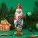 New Year. Chocolate figure "Santa Claus", mix, 60 g