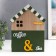 Keywater Wood "House - Coffee and Tea" 28.5x22x6 cm