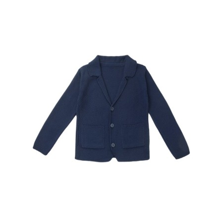 Jacket for the boy Pure Love, height 116-122 cm, blue color-1