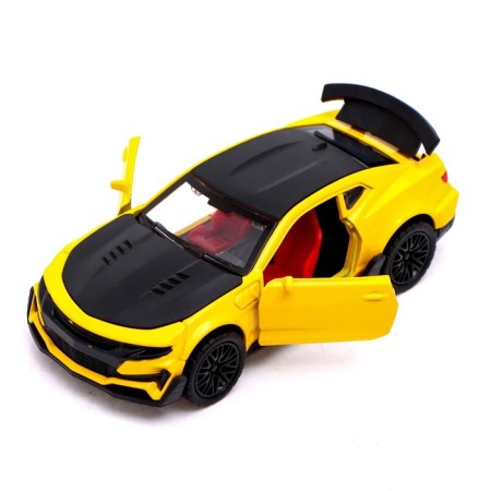 Metal "Sport", inertia, doors, trunk, yellow color open-2