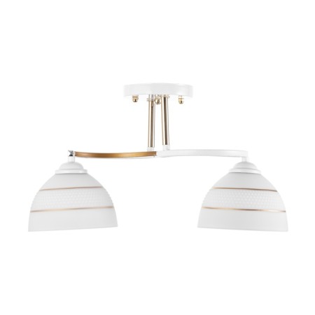 Rina chandelier 2he27 40W white-gold 40x28 cm-4