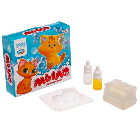 DIY soap. Set for creativity "Cute cat"-1