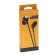 Headphones Borofone BM36 Acura, vacuum, microphone, jack 3.5 mm, cable 1.2 m, black