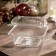 The plastic disposable container with an insoluble lid IP-9A, 350 ml, 13 × 13 × 7.5 cm, 450 pcs/un