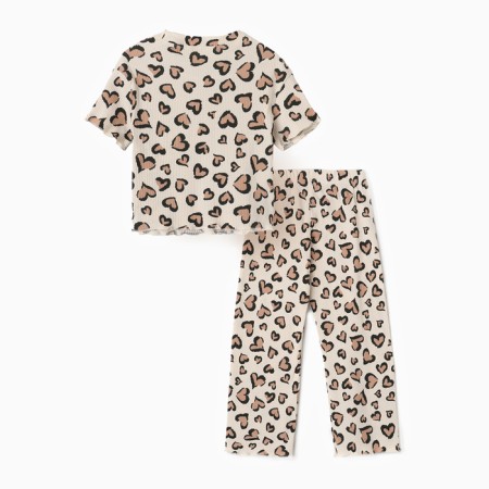 Pajama nursery (T-shirt and trousers) KAFTAN LEO LOVE size 34 (122-128cm)-9