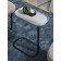 Baste Sustainable table, 406 × 278 × 550 mm, gray / black color