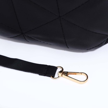 Bag Cross-Bodi with a zipper, black color-5