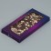 Chocolate box, confectionery packaging, “chocolate”, with a window, 17.3 x 8.8 x 1.5 cm