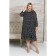 Female dress, size 54, black color