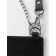The half -ring for bags is double, d = 25 mm, thickness - 2.5 mm, 2 pcs, silver color