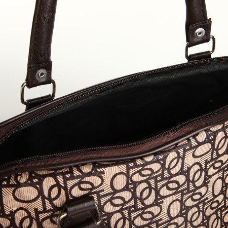 Road bag with lightning, brown color-2