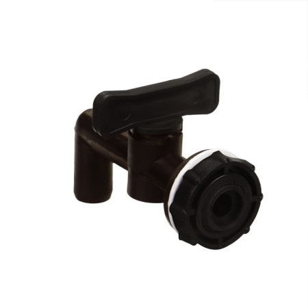 Tap for tank, barrels, canists, d = 20 mm, brown-3