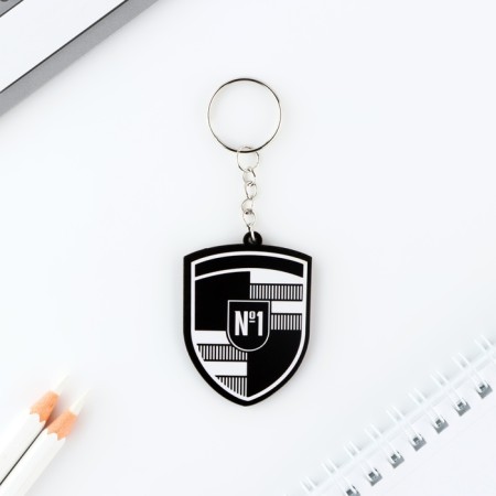 Divine keychain "No. 1", 3.6 x 5.4 cm-1