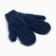 Female mittens, blue color, size 18