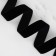 Velvet tape, 25 mm, 18 ± 1 m, black color No. 03
