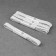 Gum is linen, 8 mm, 4.5 ± 0.5 m, 4 pcs, the color is light gray