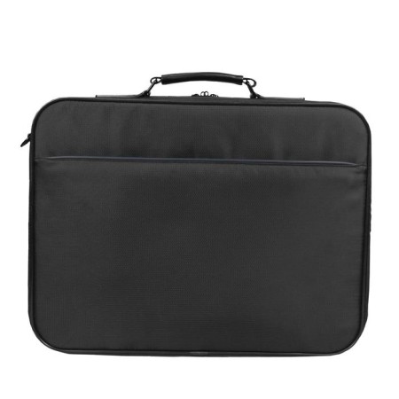 Business bag, lightning department, external pocket, black color-1