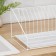 Dishes for dishes with a pallet 38 × 17.5 × 23.5 cm, white color