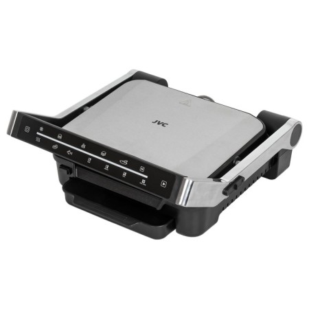 Grill JVC JK-GR307, electric, 2000 watts, anti-stick coating, silver