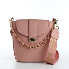 Bag-mixer on fasteners, pink color