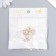 Decor for creativity plastic "Pearl in a sink with a loop" set of 5 pcs 1.2x1.6 cm