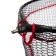 Namazu Pro's head of the sucacea, rounded-oval rim 45x50 cm, rubberized mesh